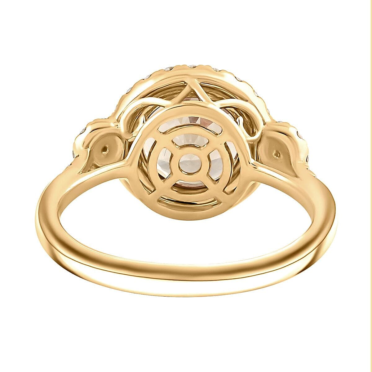 14K Yellow Gold AAA Turkizite , White Diamond I2 Ring 4.00 ct, Gold Wt. 4.15 Gms 4.000 Ct. 14K Yellow Gold AAA Turkizite , White Diamond I2 Ring 4.00 ct, Gold Wt. 4.15 Gms 4.000 Ct.