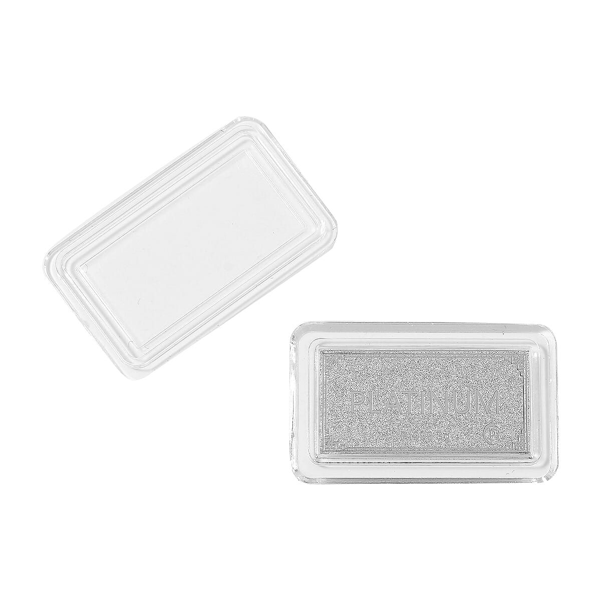 999 - White - Platinum - Standard  Accessories,  Platinum Wt. 3 Gms