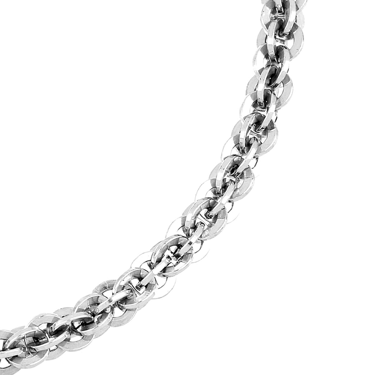 La Bella New Launch - Sterling Silver AGGR CRISTALLINO BRACELET (Size - 7.5)