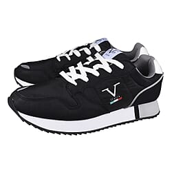 19V69 ITALIA Mens Sneaker Shoes (Size - 7) - Black