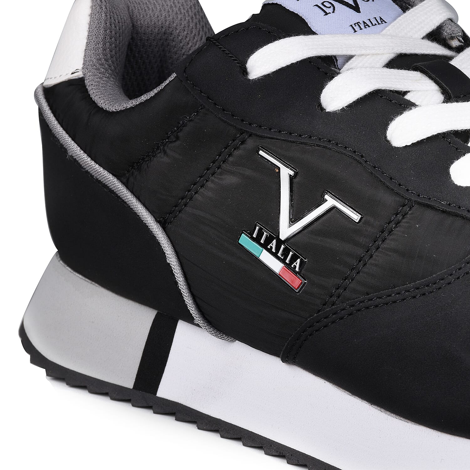 19V69 ITALIA Mens Sneaker Shoes (Size - 7) - Black