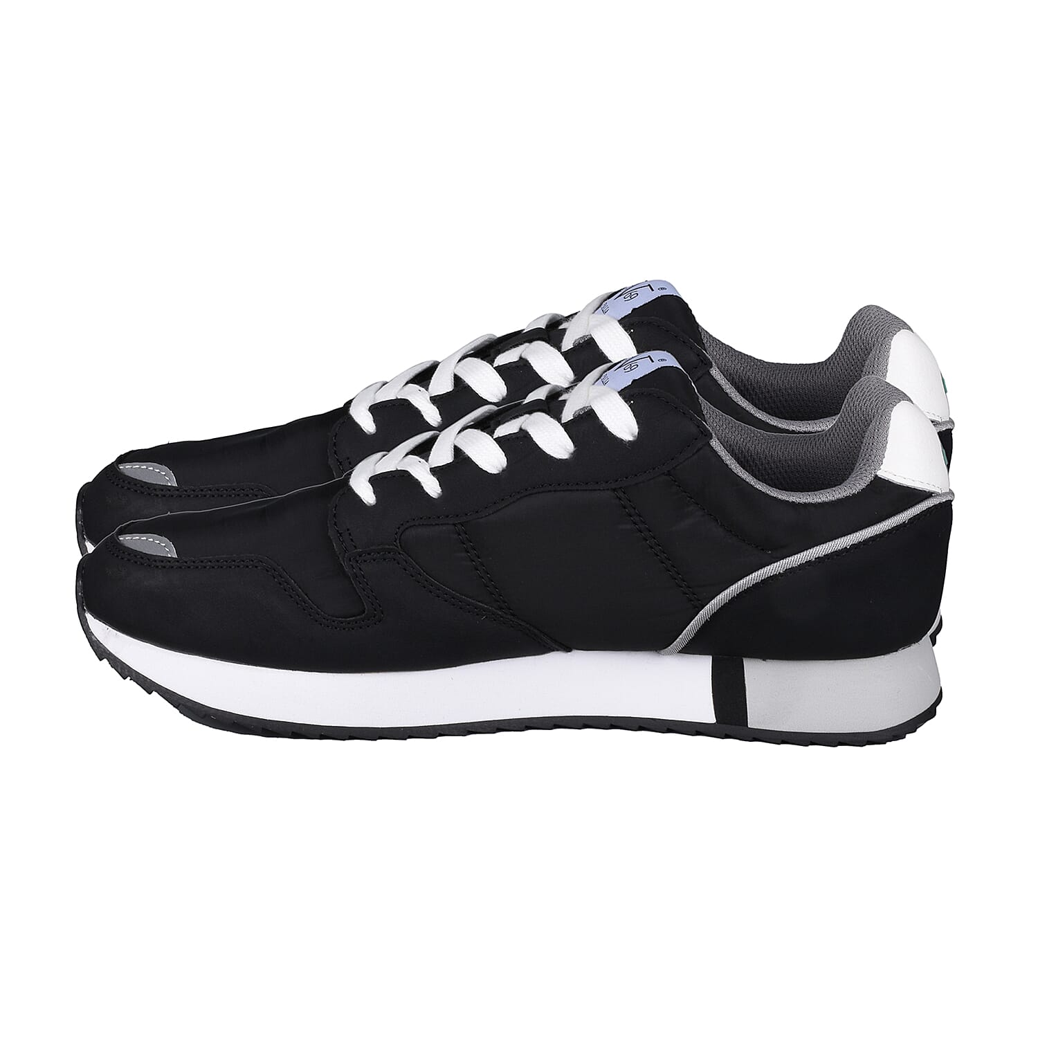 19V69 ITALIA Mens Sneaker Shoes (Size - 7) - Black