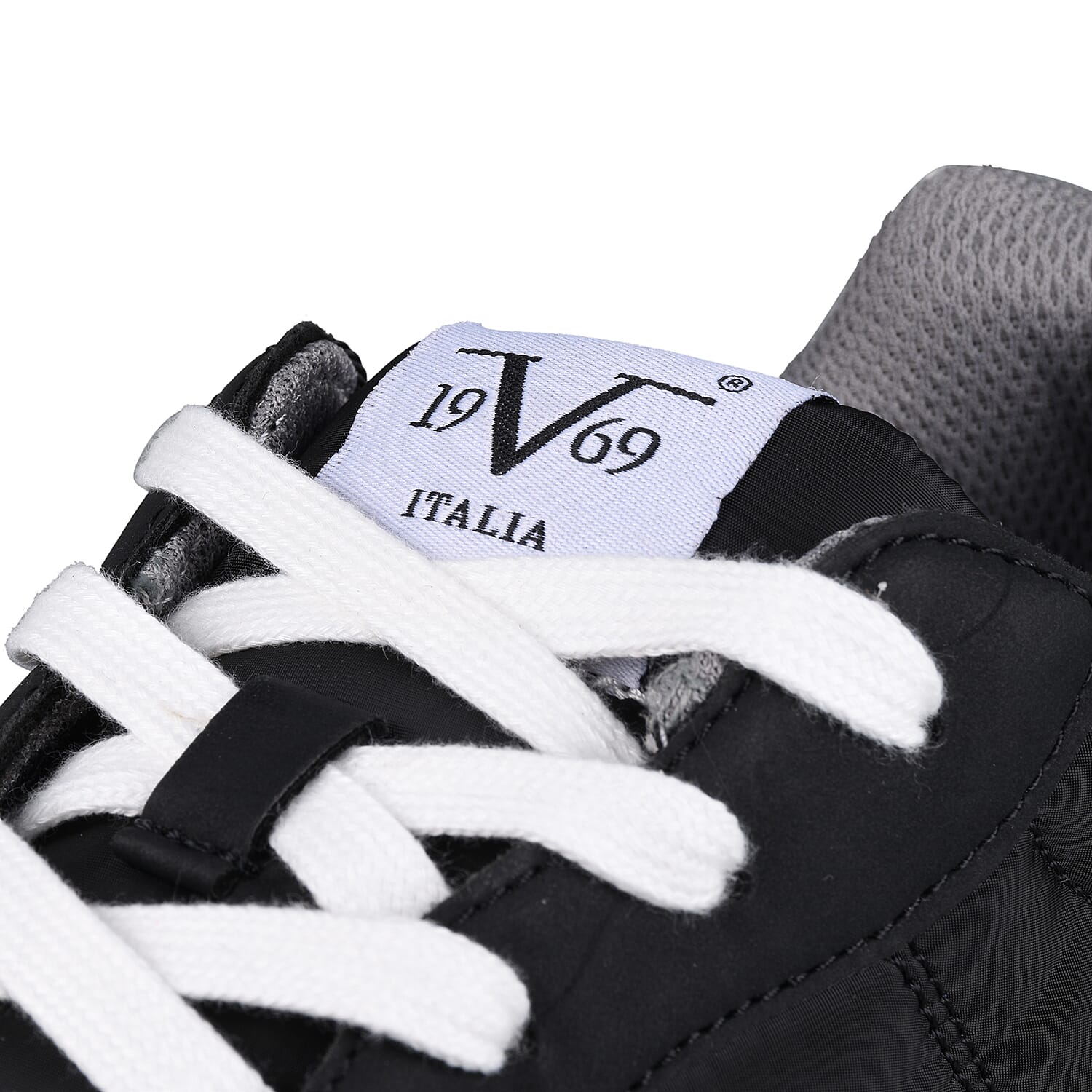 19V69 ITALIA Mens Sneaker Shoes (Size - 7) - Black