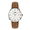 Henry London Regency Unisex Rose Gold Case Watch with Tan Leather Strap
