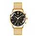 HENRY LONDON Edgware Mans Mesh Bracelet Watch  Gold and Black