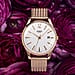 HENRY LONDON Richmond Mans Mesh Bracelet Watch  Rose Gold