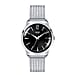 HENRY LONDON Edgwar Mans Mesh Bracelet Watch  Silver and Black