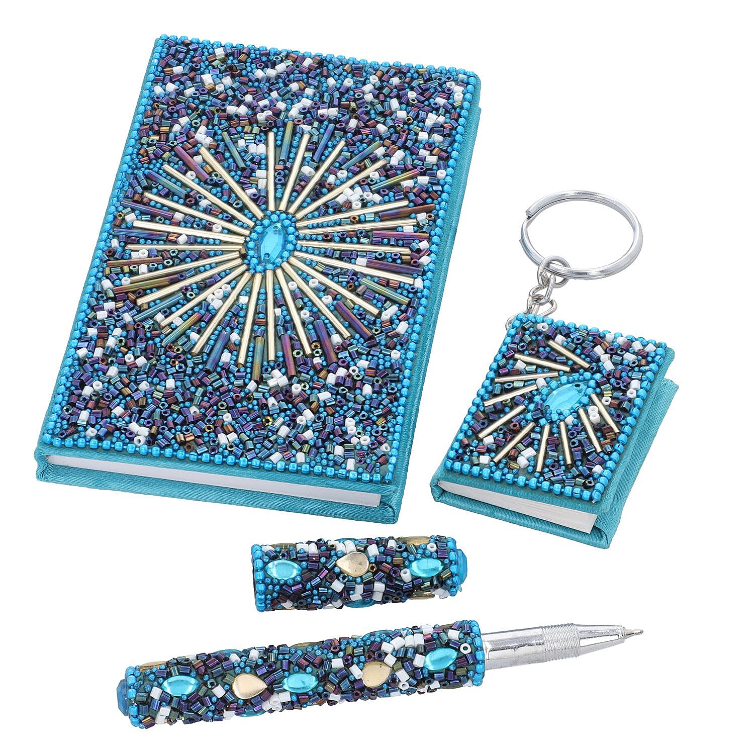 Journal and Diary - Blue & White