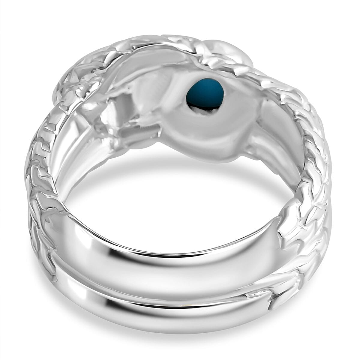 Royal Bali Collection - Handmade Sleeping Beauty Turquoise Ring Sterling Silver Royal Bali Collection - Handmade Sleeping Beauty Turquoise Ring Sterling Silver