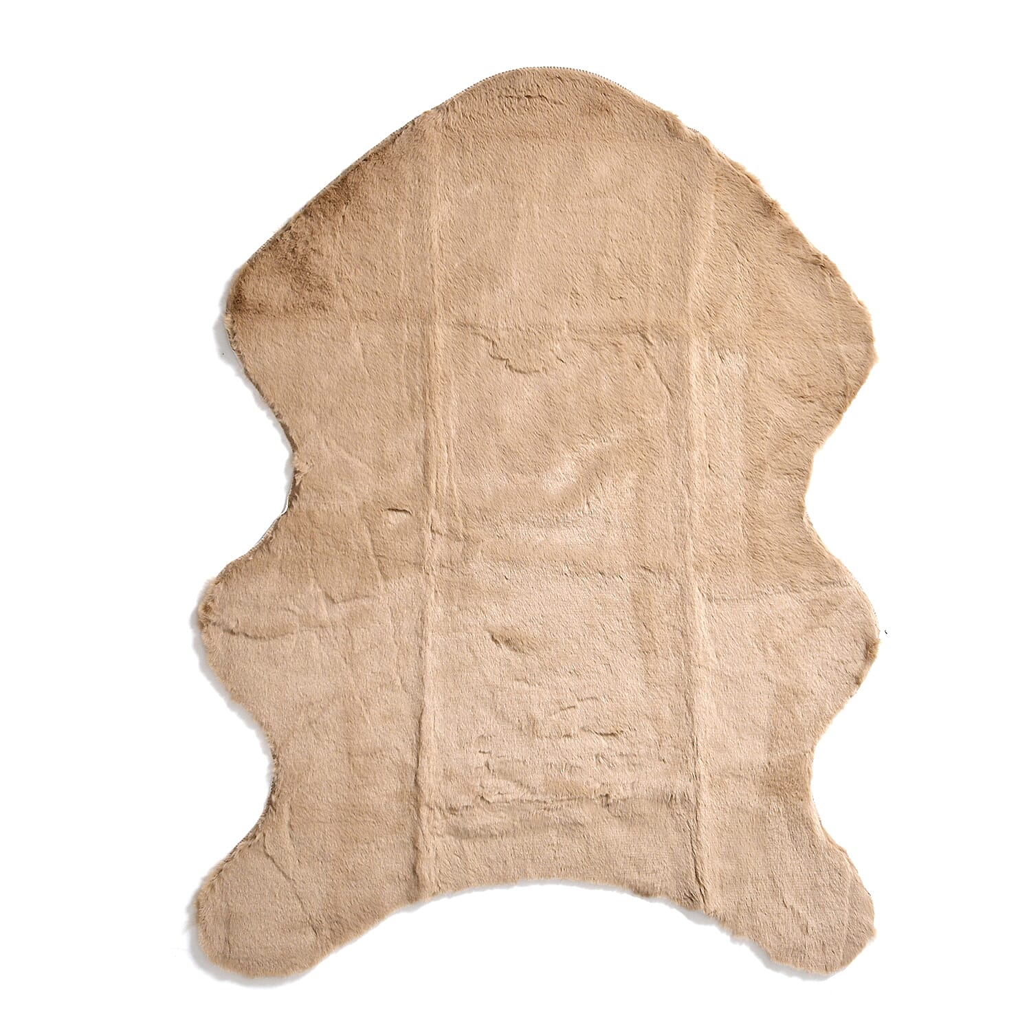Luxury Faux Fur Rug (90x120cm) 1200 GSM- Light Brown