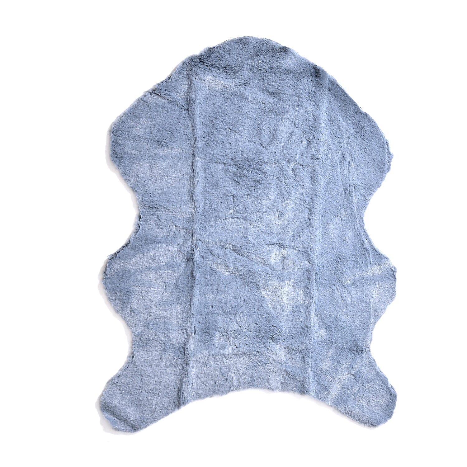 Luxury Faux Fur Rug (90x120cm) 1200 GSM  - Smoke Grey