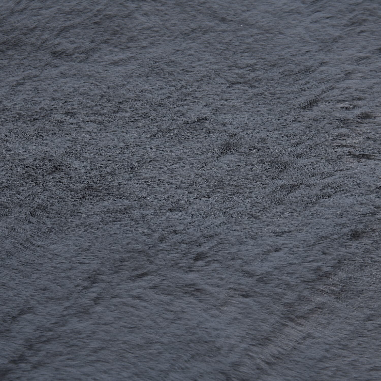 Luxury Faux Fur Rug (90x120cm) 1200 GSM  - Smoke Grey
