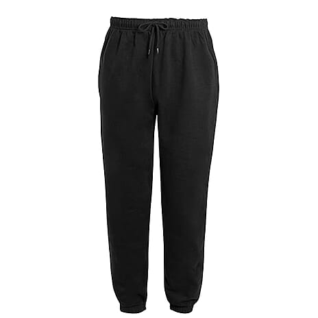 Mens Cuffed Jogger (Size L) - Black