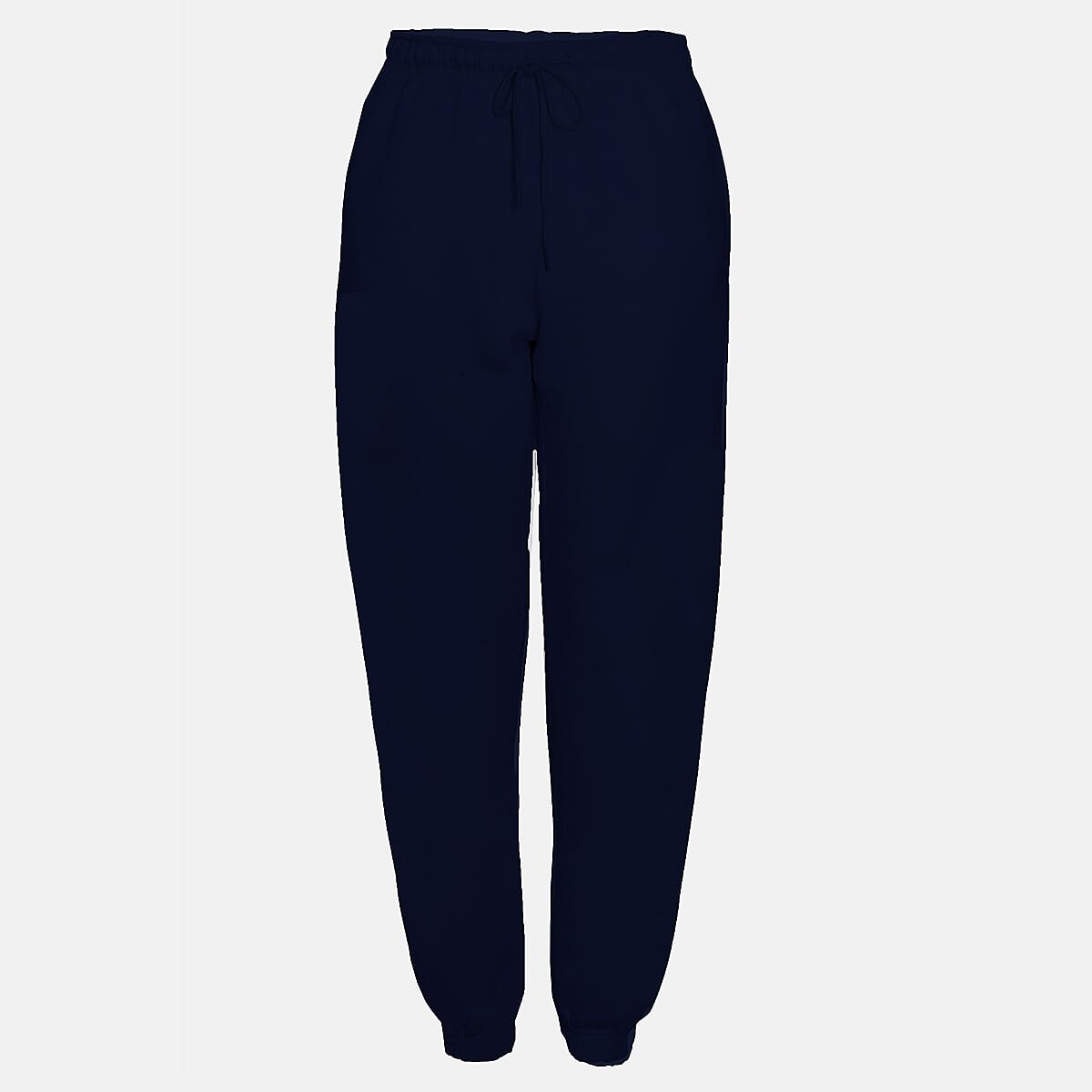 Charlotte West Ladies Cotton Cuffed Jogger (Size 8-10) - Navy