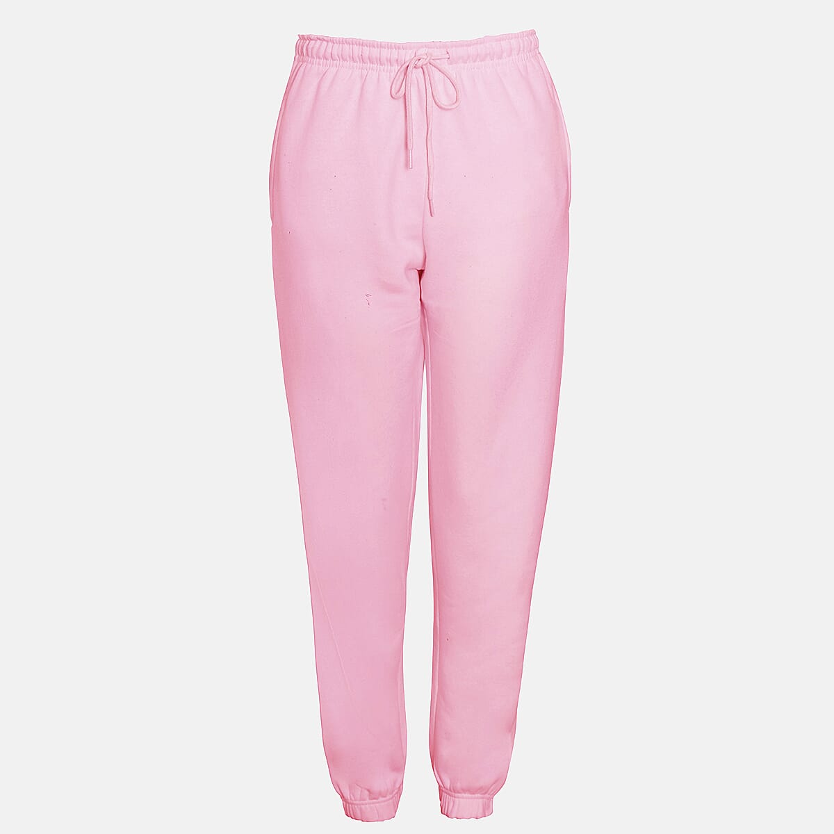 Charlotte West Ladies Cotton Cuffed Jogger (Size 12-14) - Pink