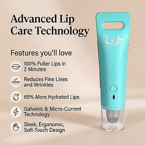Lab Life Beauty Lip Plumper - Turquoise - Lifetime Warranty
