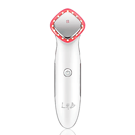 Lab Life Beauty Galvanic Iontophoresis Device with Red and Blue Light Therapy