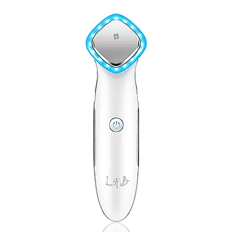 Lab Life Beauty Galvanic Iontophoresis Device with Red and Blue Light Therapy