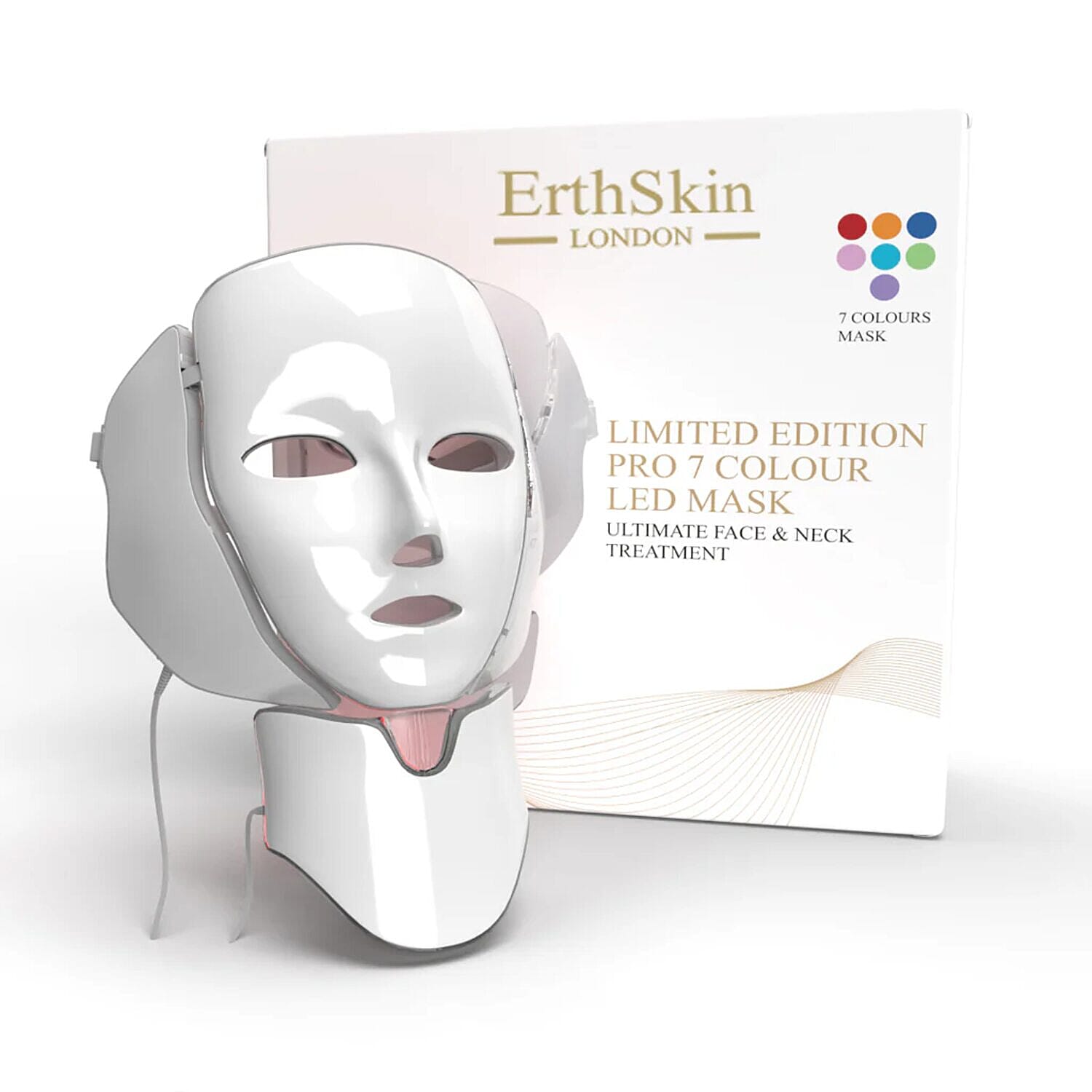 ErthSkin Limited Edition Pro 7 Colour LED Face & Neck Mask