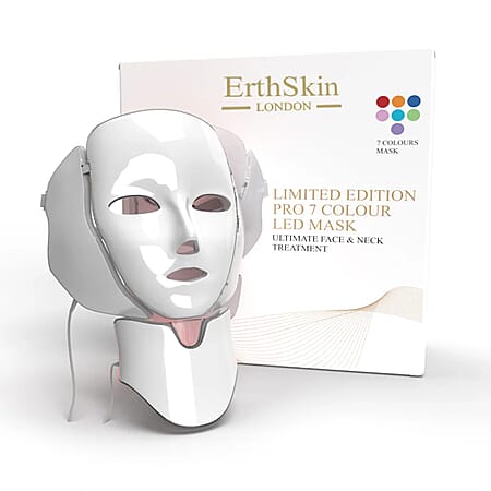 ErthSkin Limited Edition Pro 7 Colour LED Face and Neck Mask ErthSkin Limited Edition Pro 7 Colour LED Face and Neck Mask