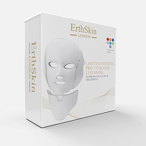 ErthSkin Limited Edition Pro 7 Colour LED Face - Neck Mask