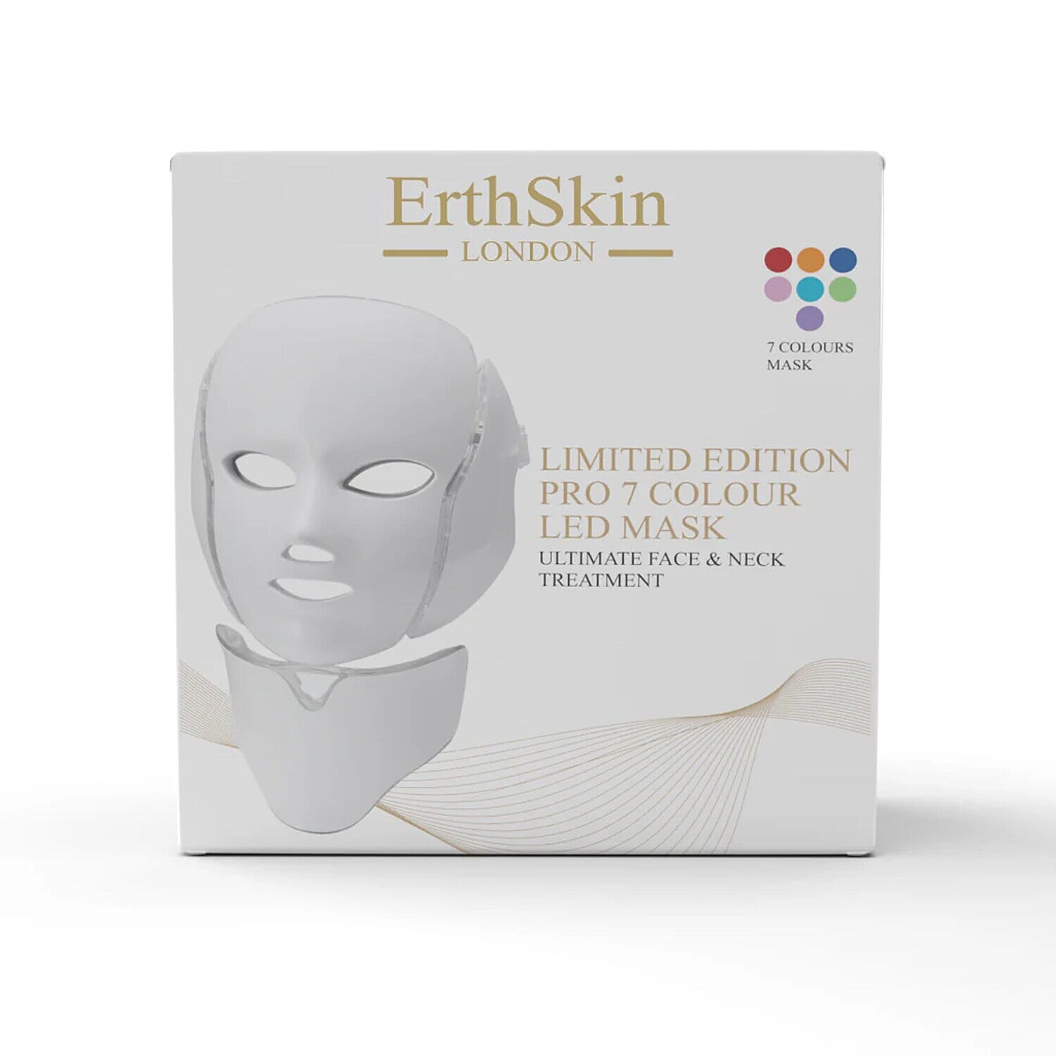 ErthSkin Limited Edition Pro 7 Colour LED Face & Neck Mask