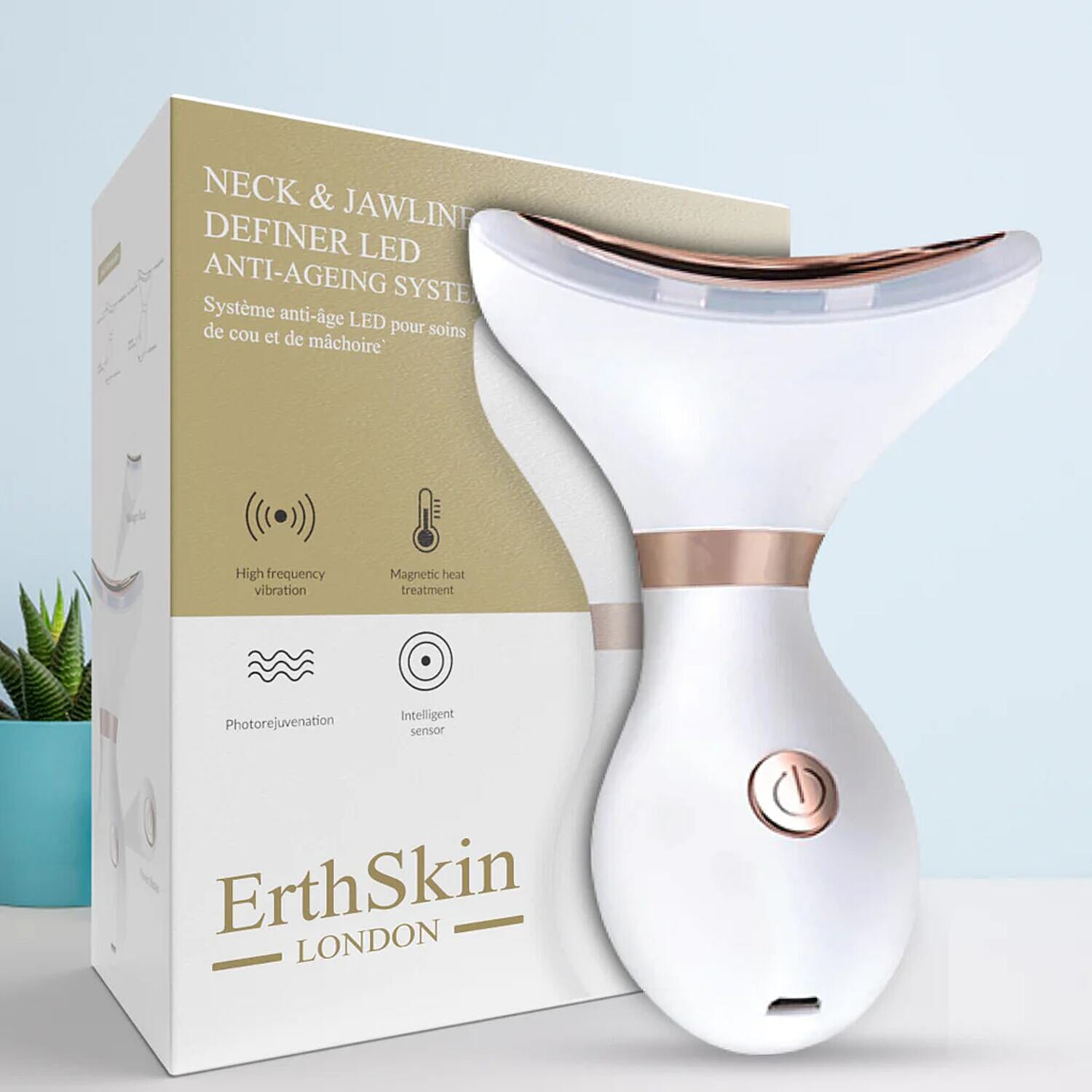 ErthSkin Neck & Jawline Definer LED Anti-ageing System