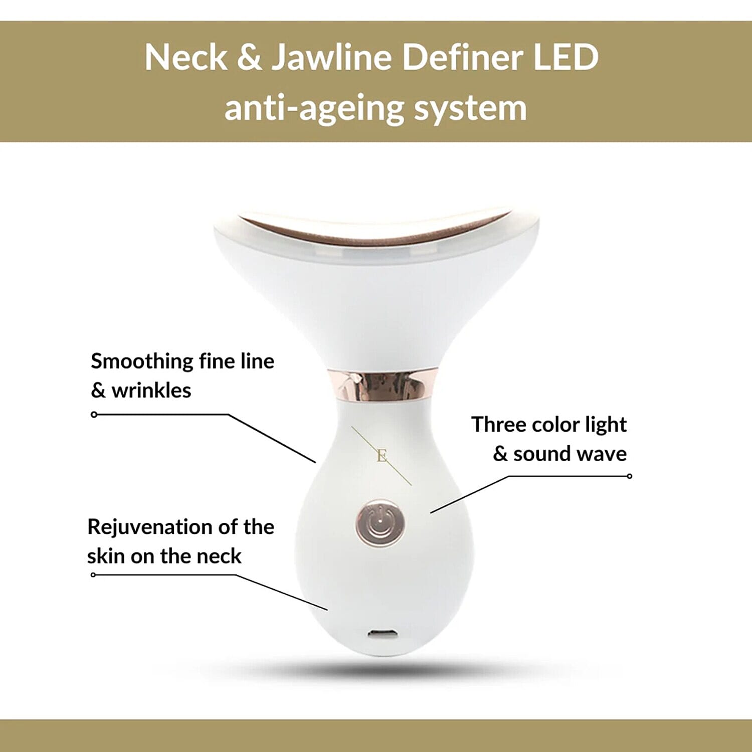 ErthSkin Neck & Jawline Definer LED Anti-ageing System