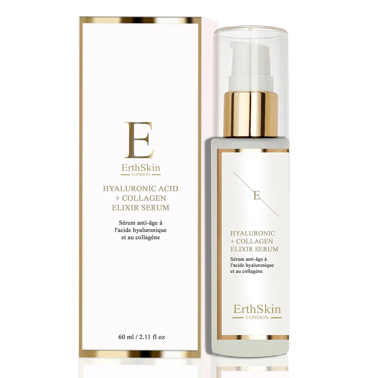 ErthSkin Hyaluronic acid & Collagen Serum - 60ml