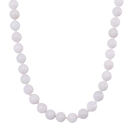 Natural Type A Jadeite Necklace (Size - 20) With Sterling Silver Magnetic Clasp 660.0 Ct.