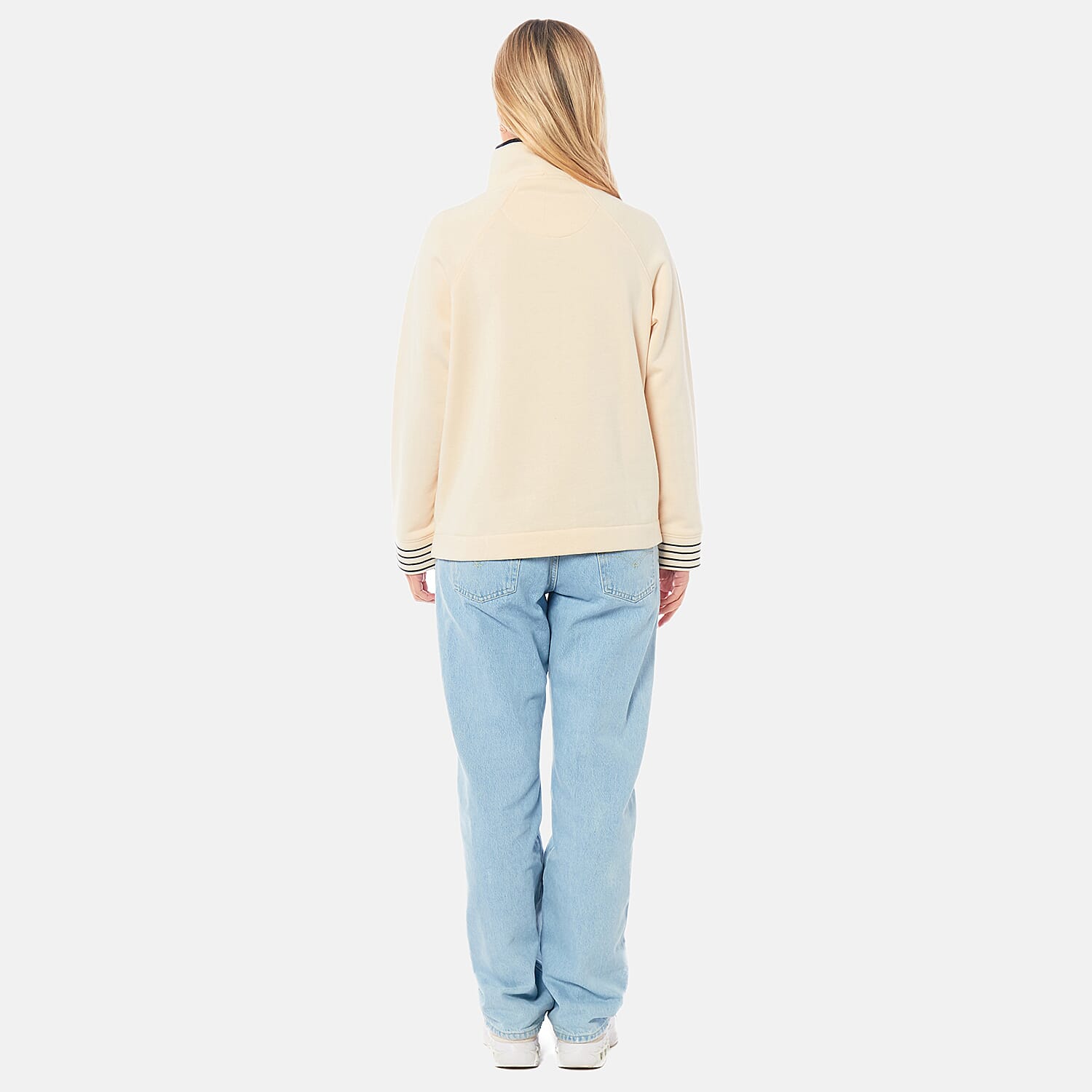 Charlotte West Cotton 1-4 Zip Sweat Shirt