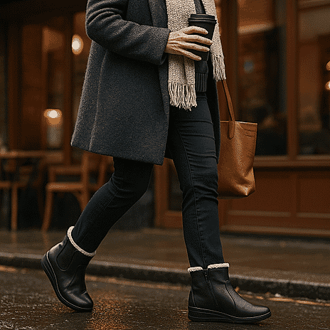 Ladies Chelsea Boots (Size 4) - Black