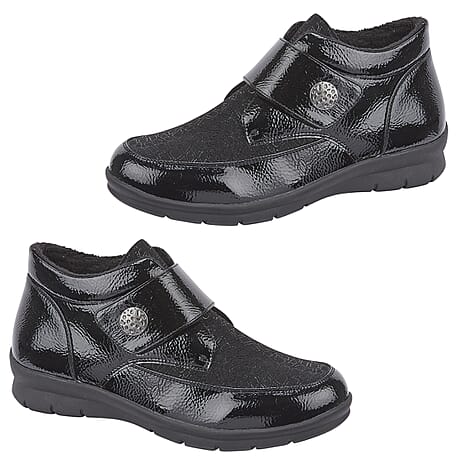 Shoe Tree Comfort BLACKTHORN Ladies Shoes (Size 6) - Black