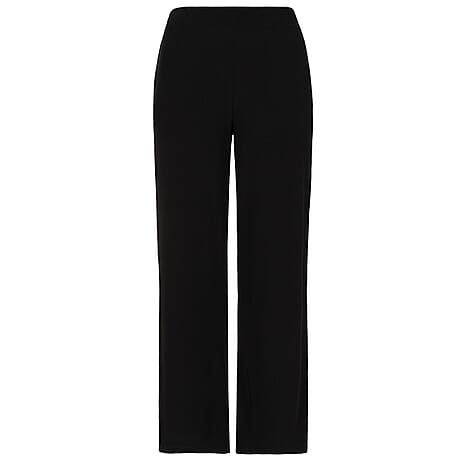 Emreco Wide Leg ITY Trouser - Black
