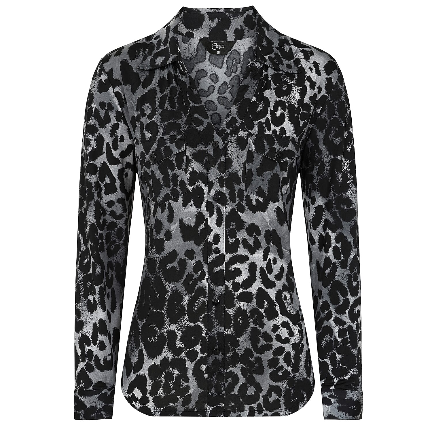 Emreco Long Sleeve Printed Blouse