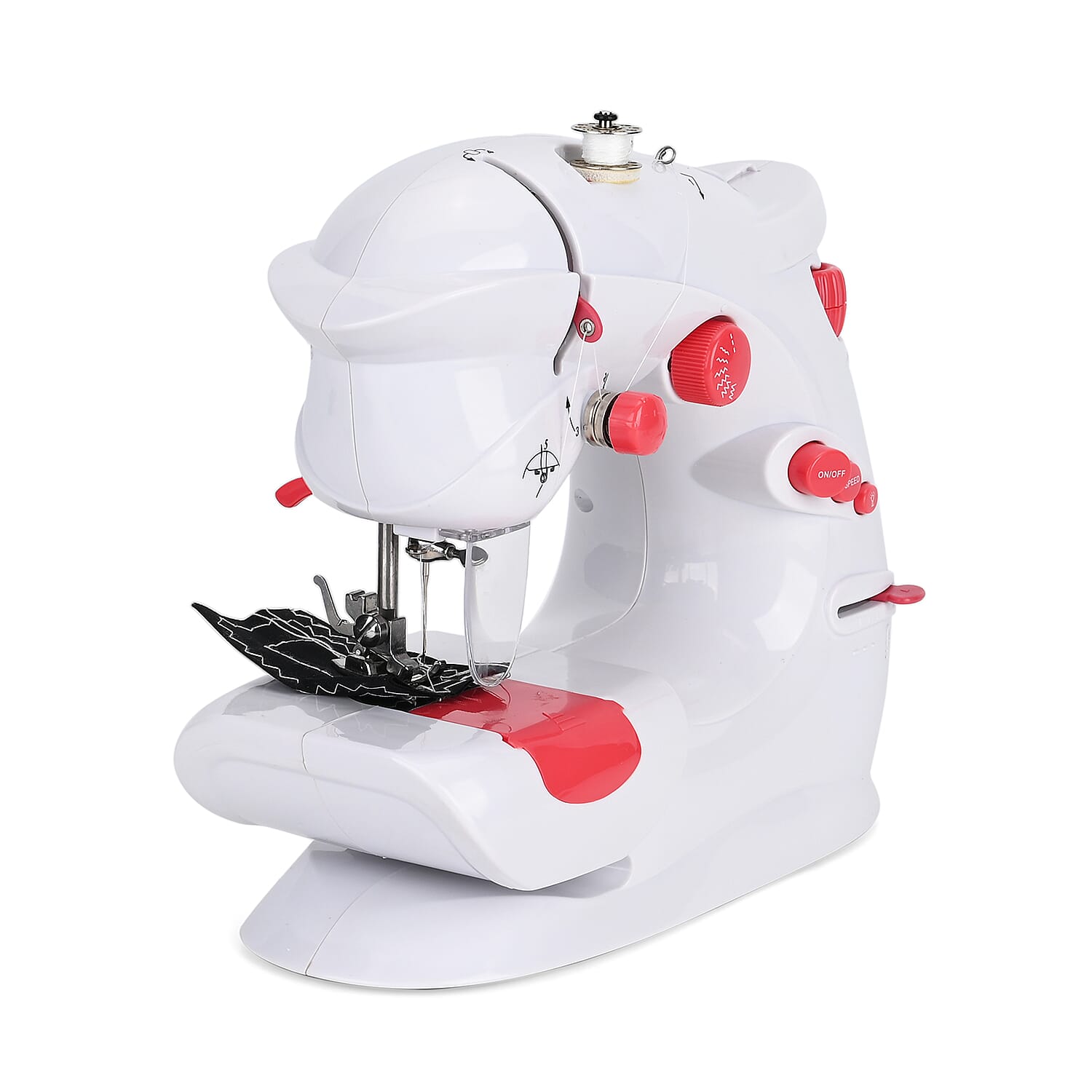 Home -DIY (Size 26x29 cm) - White & Red