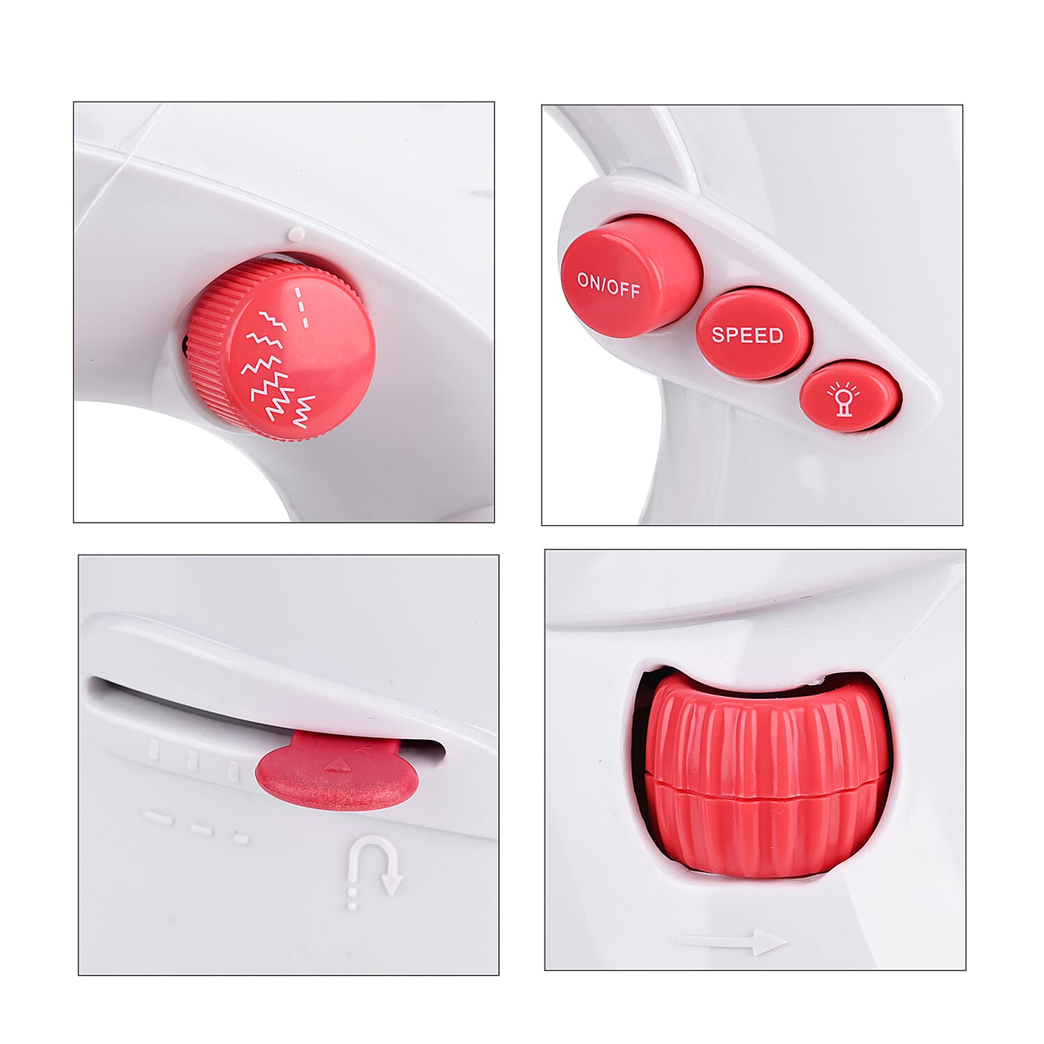 Home -DIY (Size 26x29 cm) - White & Red