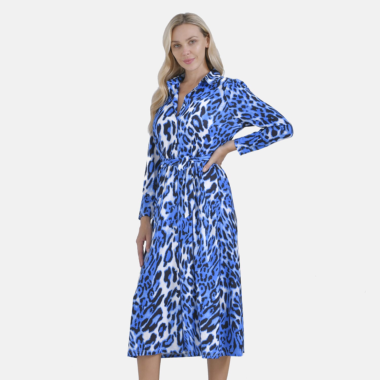 La Marey Jersey Waistband Midi Dress La Marey Jersey Waistband Midi Dress