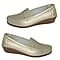 DOWN TO EARTH Mens Leather Wedge Shoes