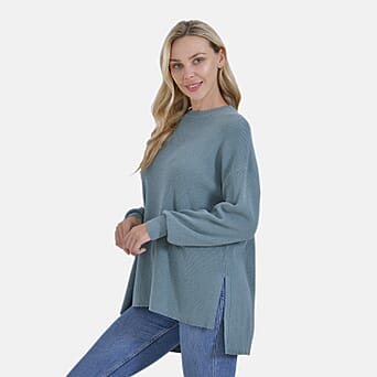 https://tjcuk.sirv.com/Products/79/3/7931774/La-Marey-Balloon-Sleeve-Jumper-Size-M-Green_7931774_2.jpg?w=342&h=342