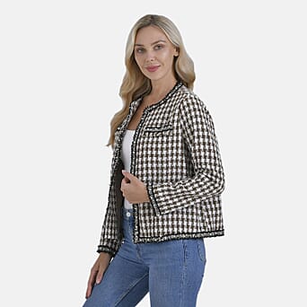 https://tjcuk.sirv.com/Products/79/3/7931920/La-Marey-Plaid-Jacket-Size-64x1-cm-Brown-Black-and-White_7931920_2.jpg?w=342&h=342