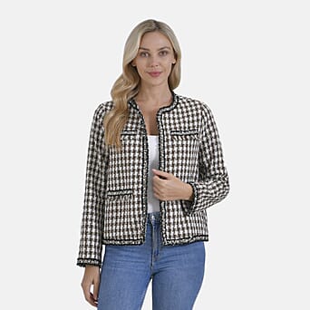 https://tjcuk.sirv.com/Products/79/3/7931920/La-Marey-Plaid-Jacket-Size-64x1-cm-Brown-Black-and-White_7931920_3.jpg?w=342&h=342