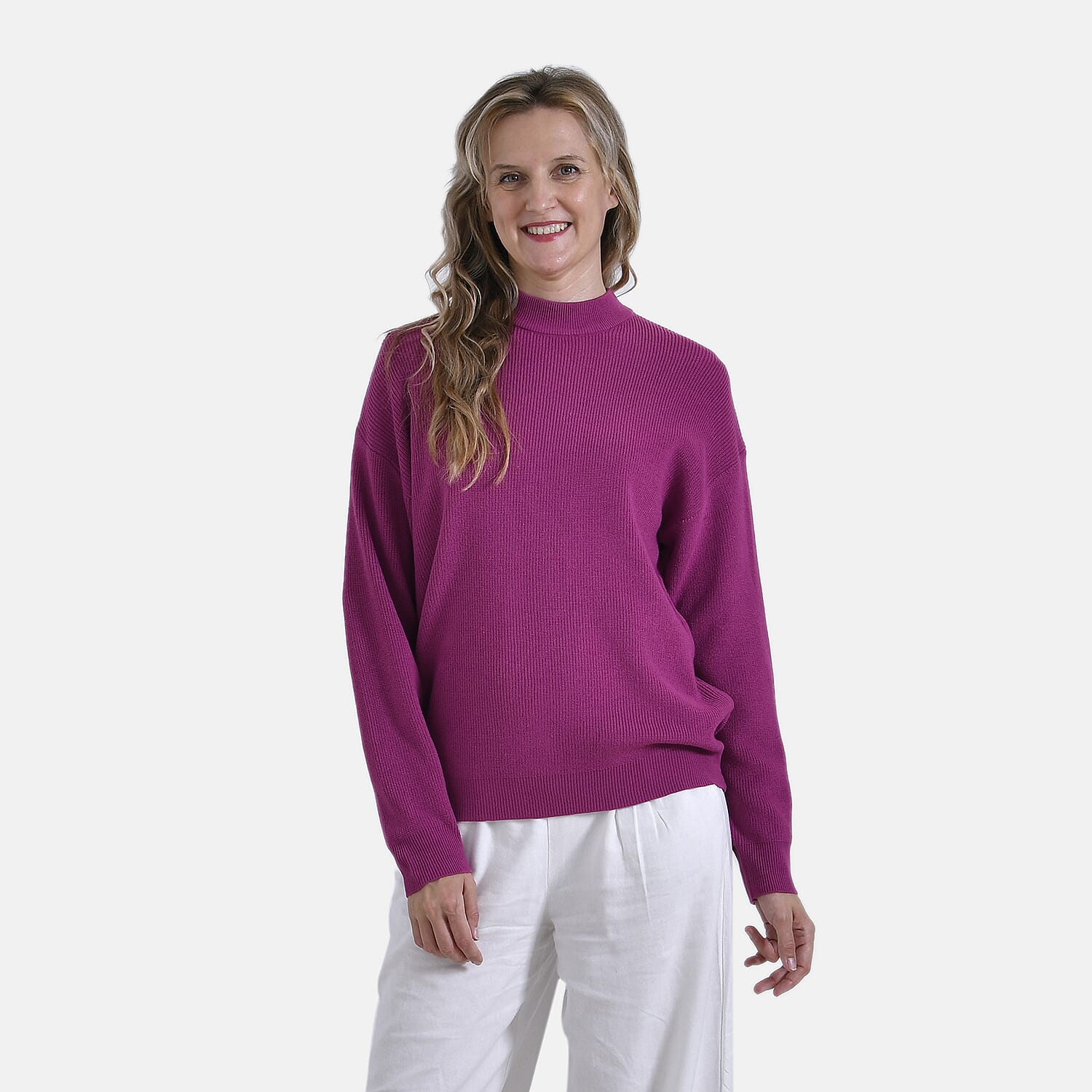 La Marey Acrylic Solid Jumper La Marey Acrylic Solid Jumper