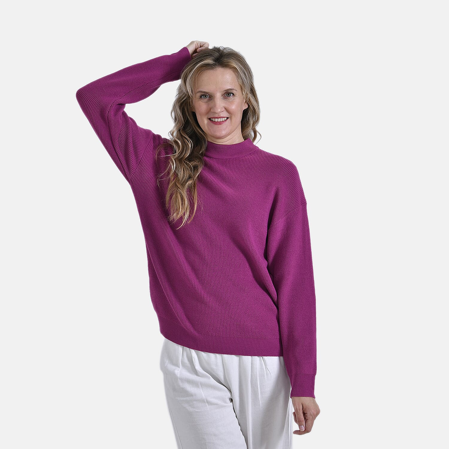 La Marey Acrylic Solid Jumper La Marey Acrylic Solid Jumper