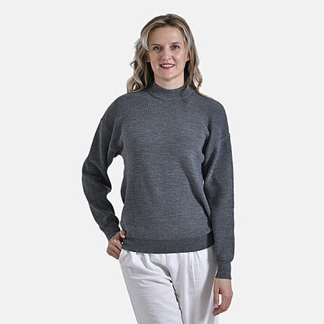 La Marey Classic Crewneck Jumper (Size M) - Grey