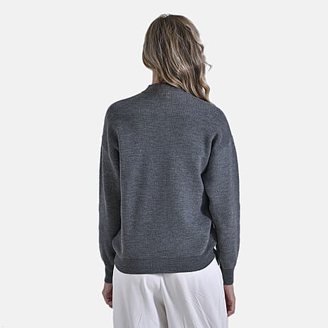 La Marey Classic Crewneck Jumper (Size M) - Grey