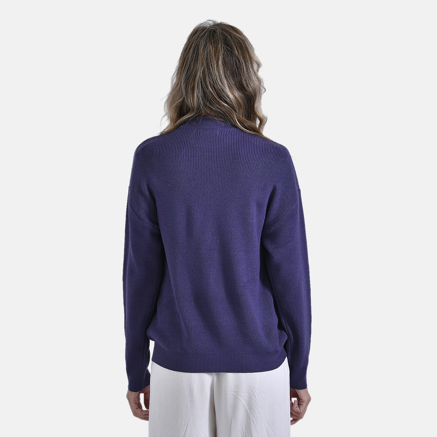 La Marey Acrylic Solid Jumper