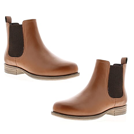 DR KELLER Mens Shoe (Size 5) - Tan