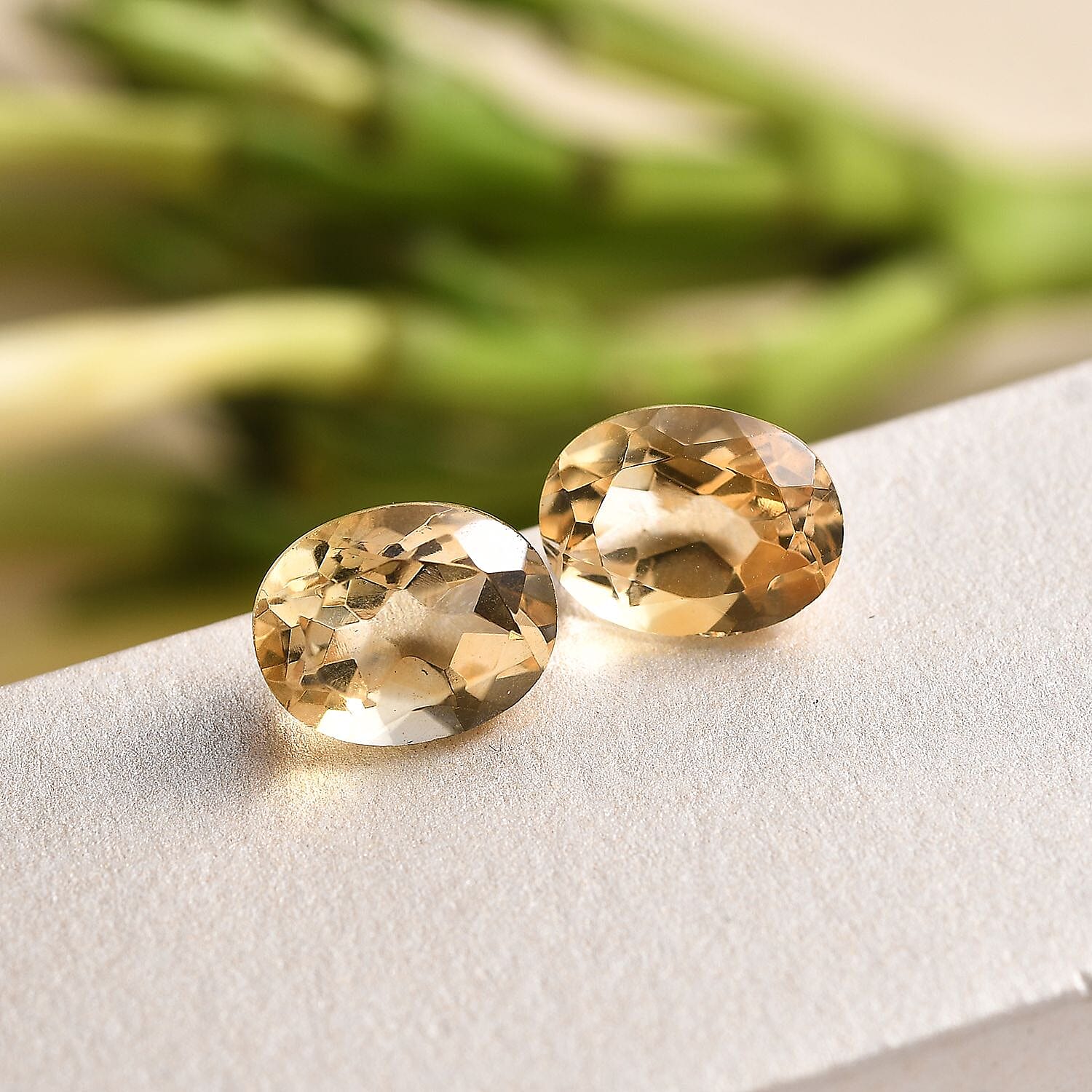 Citrine Oval 9x7 mm
