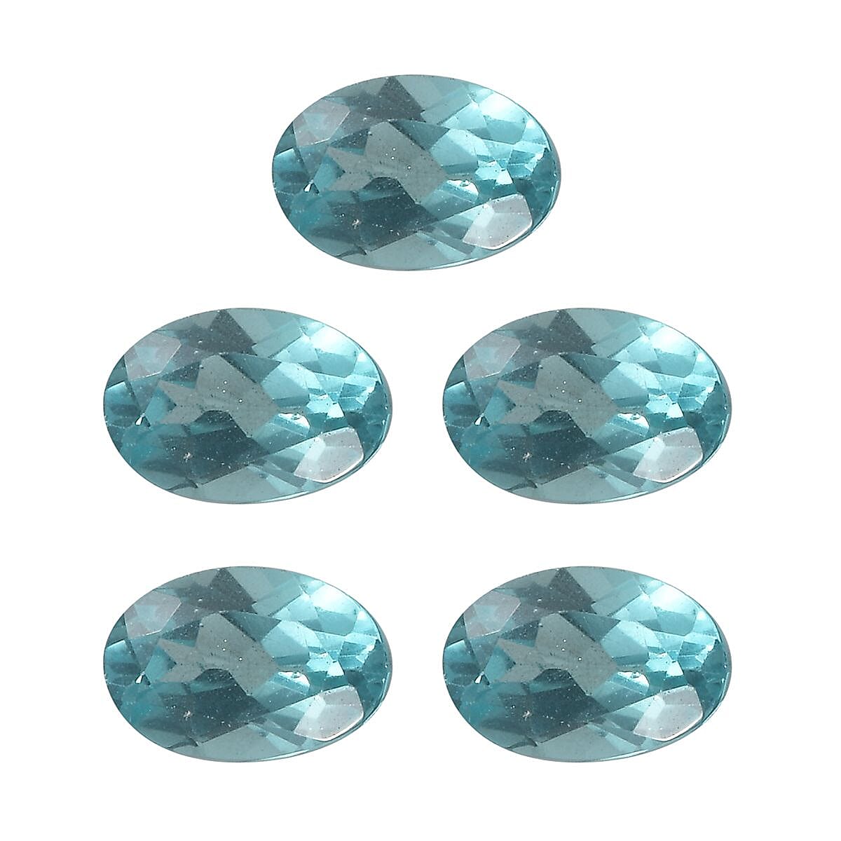 Green Apatite Oval 6x4 mm